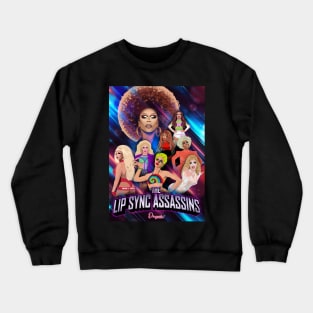 The lip sync assassins from Drag Race All Stars Crewneck Sweatshirt